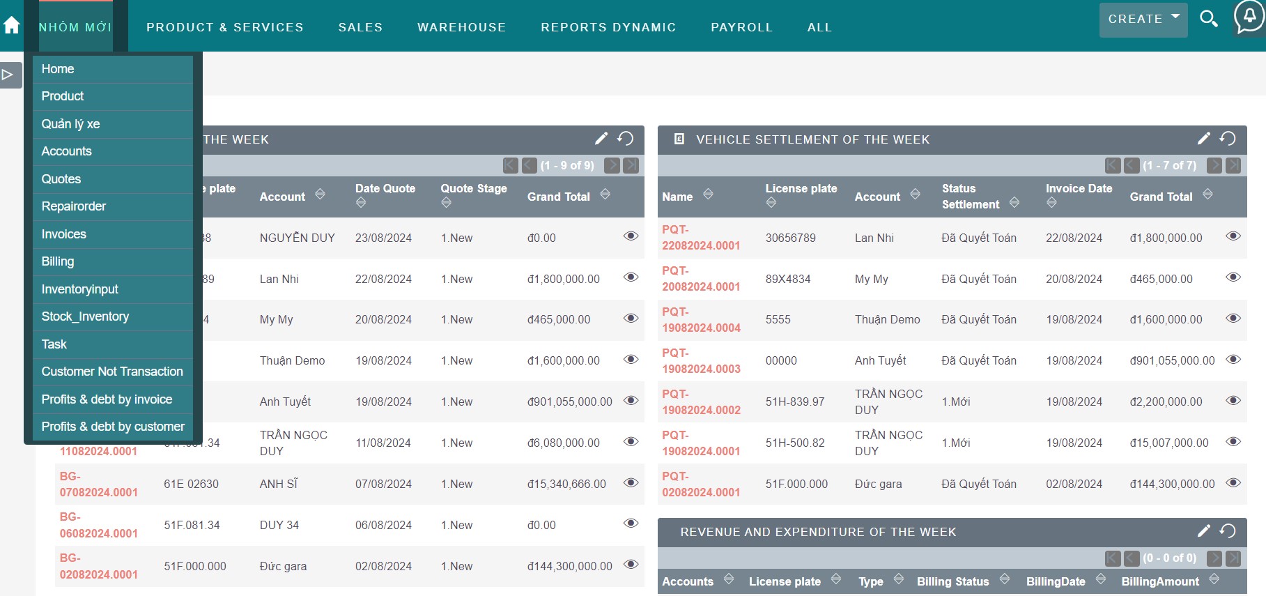 Autogarage crm software