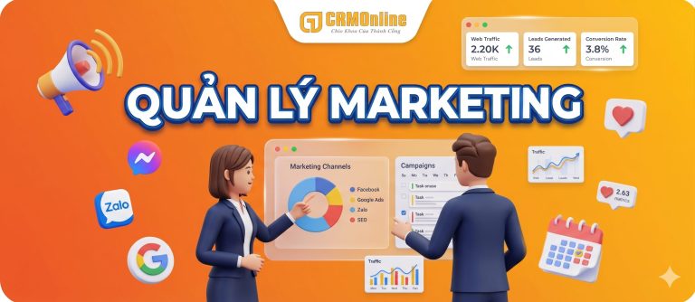 Quản lý marketing trên nền tảng chuyển đổi số khách hàng crm chạy online mọi lúc, mọi nơi, trên mọi nền tảng hệ điều hành, tùy biến dễ dàng.